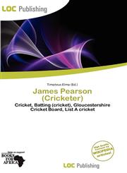 James Pearson (Cricketer),6201459170,9786201459175