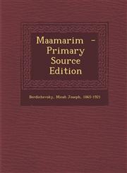 Maamarim - Primary Source Edition,1293671363,9781293671368