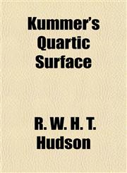 Kummer's Quartic Surface,1154904997,9781154904994