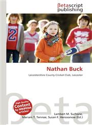Nathan Buck,6135380206,9786135380200