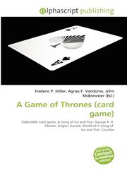 A Game of Thrones (card game),6134353469,9786134353465