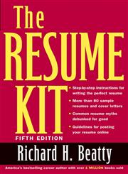 The Resume Kit 5th Edition,0471449261,9780471449263