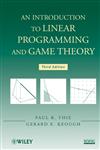 An Introduction to Linear Programming and Game Theory 3rd Edition,0470232862,9780470232866