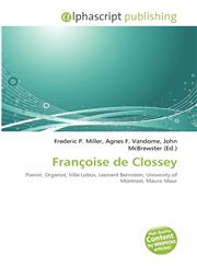 Françoise de Clossey,6134159999,9786134159999
