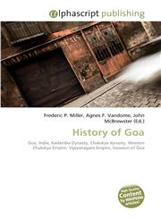 History of Goa,6130276257,9786130276256