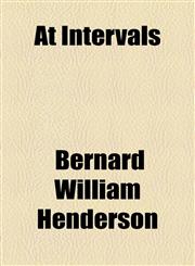 At Intervals,1154524043,9781154524048