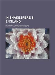 In Shakespere's England,1150965940,9781150965944