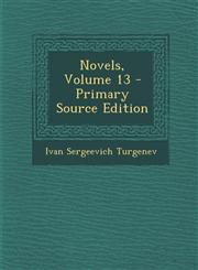 Novels, Volume 13 - Primary Source Edition,1294395688,9781294395683