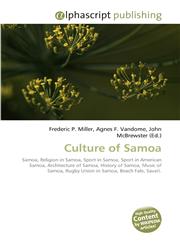 Culture of Samoa,6130215843,9786130215842