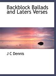 Backblock Ballads and Laters Verses,1140146394,9781140146391