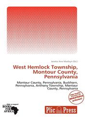 West Hemlock Township, Montour County, Pennsylvania,6139378559,9786139378555