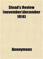 Stead's Review (november|december 1914),1151825700,9781151825704