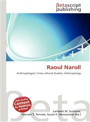 Raoul Naroll,6134847356,9786134847353