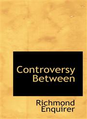 Controversy Between,1110430949,9781110430949