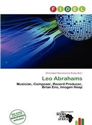 Leo Abrahams,6139783178,9786139783175