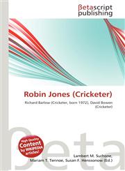 Robin Jones (Cricketer),613616082X,9786136160825