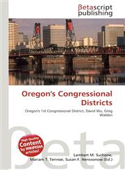 Oregon's Congressional Districts,6136126176,9786136126173
