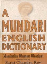 A Mundari-English Dictionary 1st Edition,8121207959,9788121207959