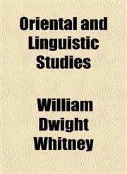 Oriental and Linguistic Studies,1154948595,9781154948592