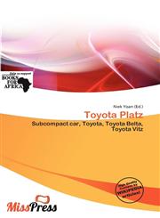 Toyota Platz,620072119X,9786200721198
