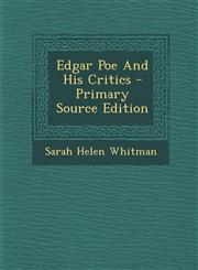 Edgar Poe and His Critics - Primary Source Edition,1293475378,9781293475379