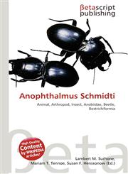 Anophthalmus Schmidti,6135144332,9786135144338