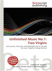 Unfinished Music No.1 Two Virgins,6135298224,9786135298222