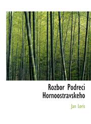 Rozbor Podreci Hornoostravskeho,1117989100,9781117989105