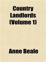 Country Landlords (Volume 1),1153332442,9781153332446