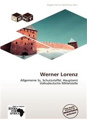 Werner Lorenz,6138697251,9786138697251