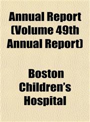 Annual Report (Volume 49th Annual Report),115328099X,9781153280990