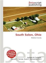 South Solon, Ohio,6135191020,9786135191028