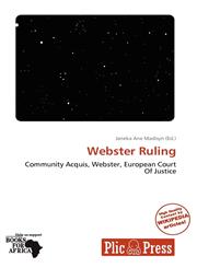 Webster Ruling,613903860X,9786139038602