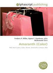 Amaranth (Color),6130289588,9786130289584