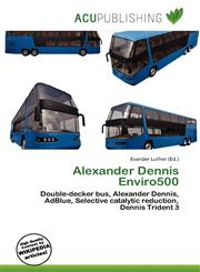 Alexander Dennis Enviro500,6135977202,9786135977202