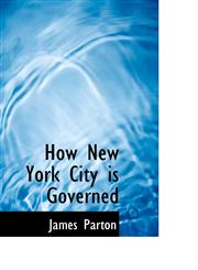 How New York City is Governed,1115771655,9781115771658