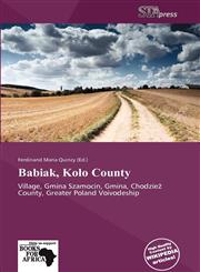 Babiak, Koło County,613890012X,9786138900122