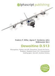 Dewoitine D.513,6134177555,9786134177559