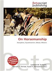 On Horsemanship,6135123831,9786135123838