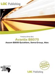 Avantix B8070,6200576335,9786200576330