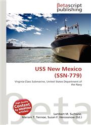 USS New Mexico (SSN-779),6132269894,9786132269898
