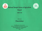 National Sample Census of Agriculture, Nepal, 2001/02 : District - sindhupalchok