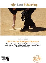 1991 Texas Rangers Season,6137725758,9786137725757