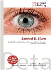 Samuel E. Blum,6135386611,9786135386615