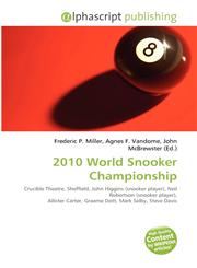2010 World Snooker Championship,6131768196,9786131768194