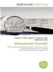 Sharpstown Scandal,6134277576,9786134277570