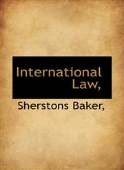 International Law,,1117324508,9781117324500