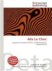 Alix Le Clerc,6134483052,9786134483056