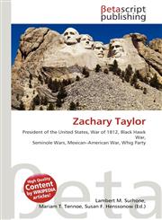 Zachary Taylor,6130439857,9786130439859