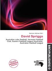David Spriggs,6200940371,9786200940377